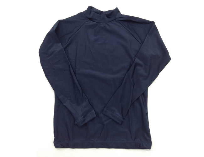 水着 ラッシュガード 紺 かぶり